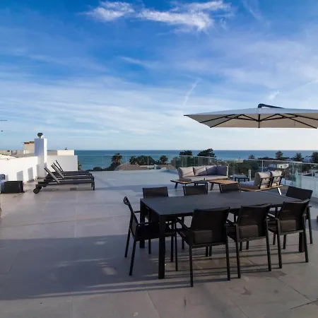 Apartament Panoramic N - Rooftop Pool & Sea View & Bbq